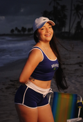 Conj Brasil azul